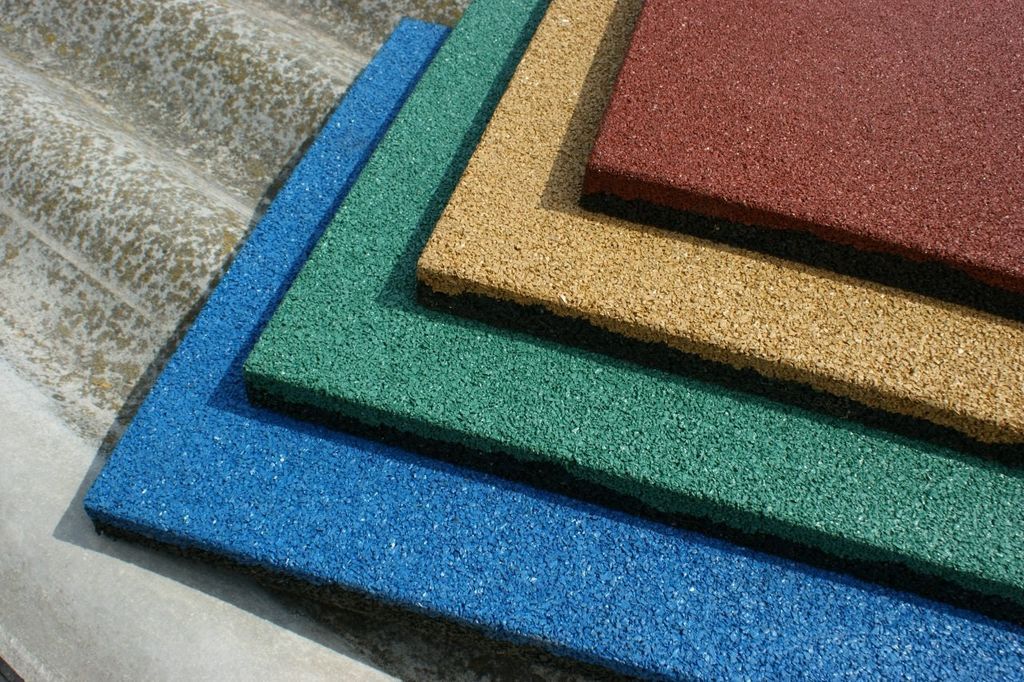 Продажа резиновой тротуарной плитки в Отрадном